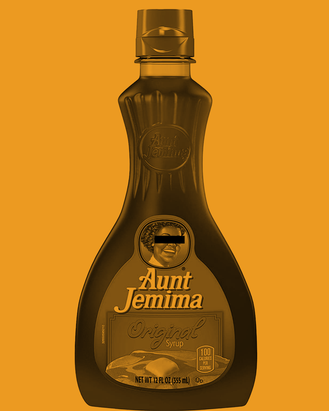 Aunt J. syrup bottle image